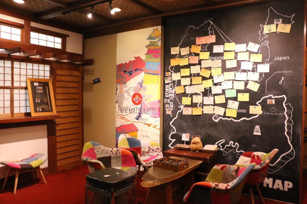 Asama Onsen Fan! Matsumoto Hostel Bagian luar foto