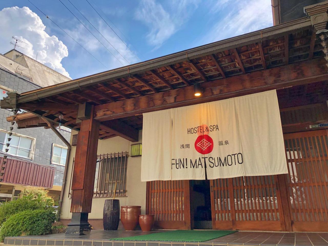 Asama Onsen Fan! Matsumoto Hostel Bagian luar foto
