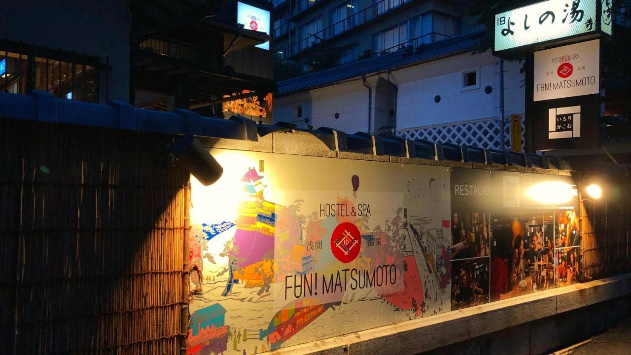 Asama Onsen Fan! Matsumoto Hostel Bagian luar foto